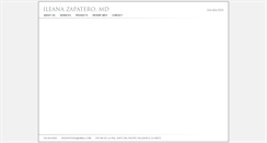Desktop Screenshot of drzapatero.com